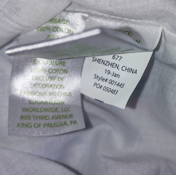 Lilly Pulitzer Liz Dress Coastal Blue Lion Around Size 4 Sundress - Picture 10 of 12